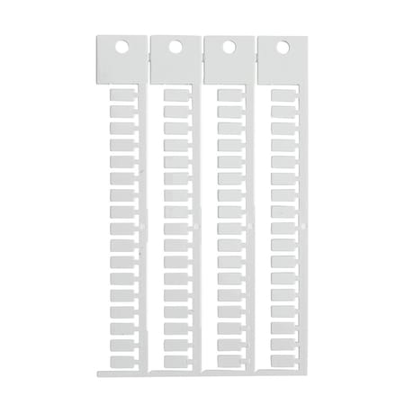 Brady Terminal Block Tag Polycarbonate 10.00 mm H x 5.00 mm W Box of 1020 Pieces, 1020PK SA4960